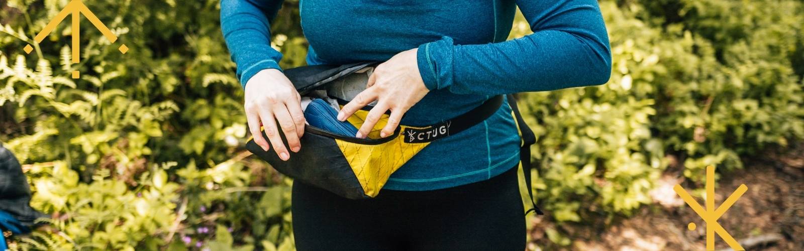 Custom Color Waist Bags and Fanny Packs for Hikers