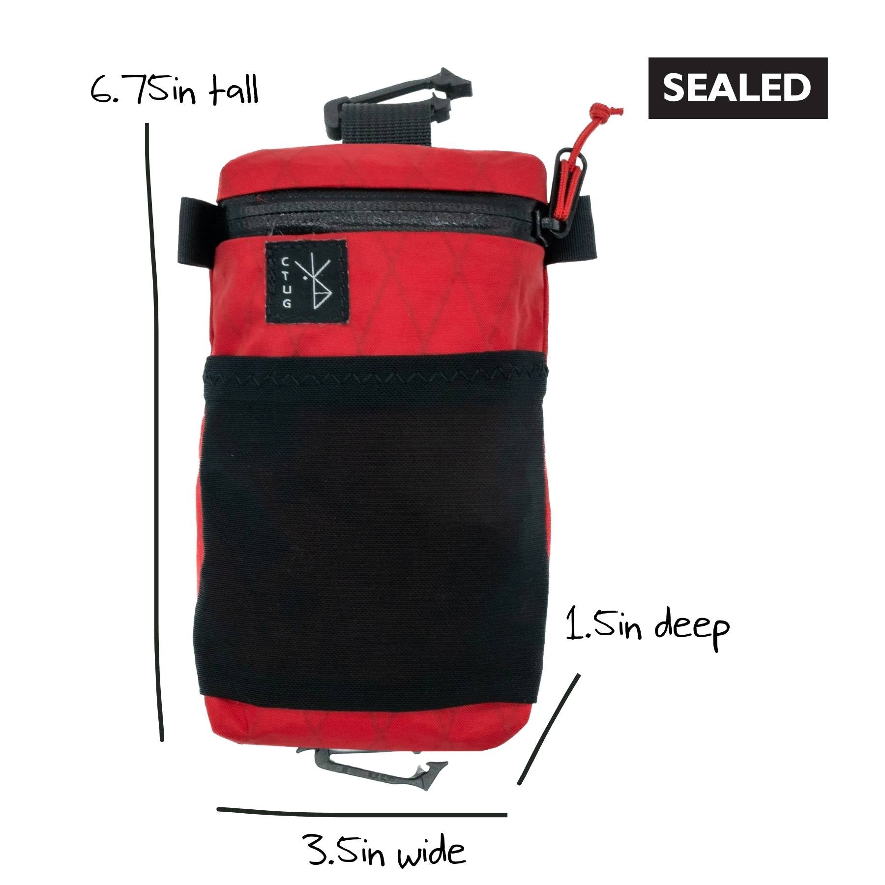 SHOULDER STRAP ZIPPER POCKET