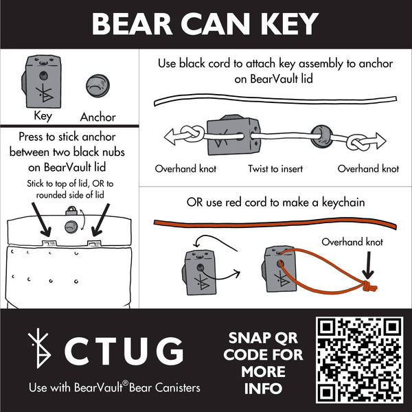 BEAR CAN KEY