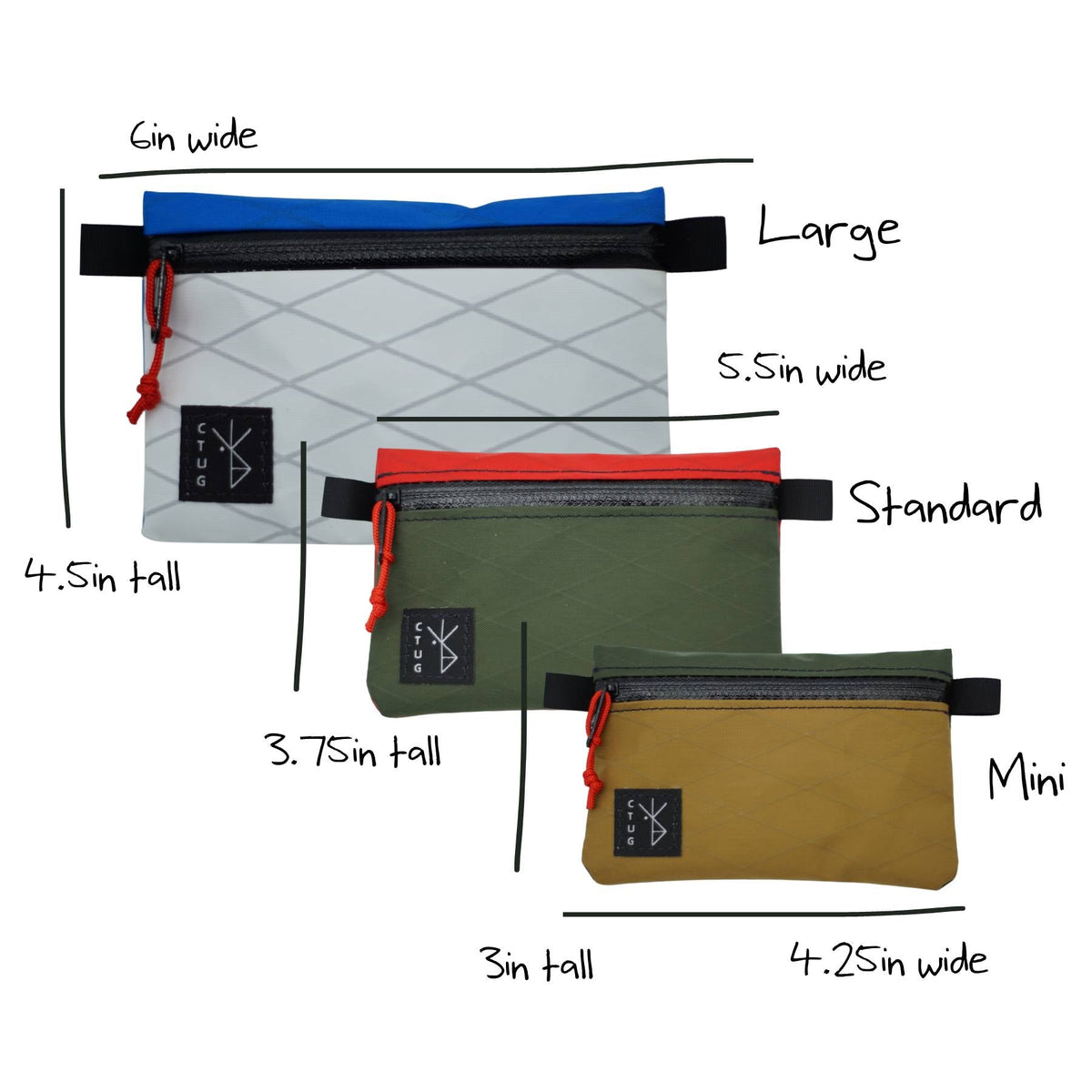 LARGE ULTRALIGHT WALLET - CUSTOM COLORS