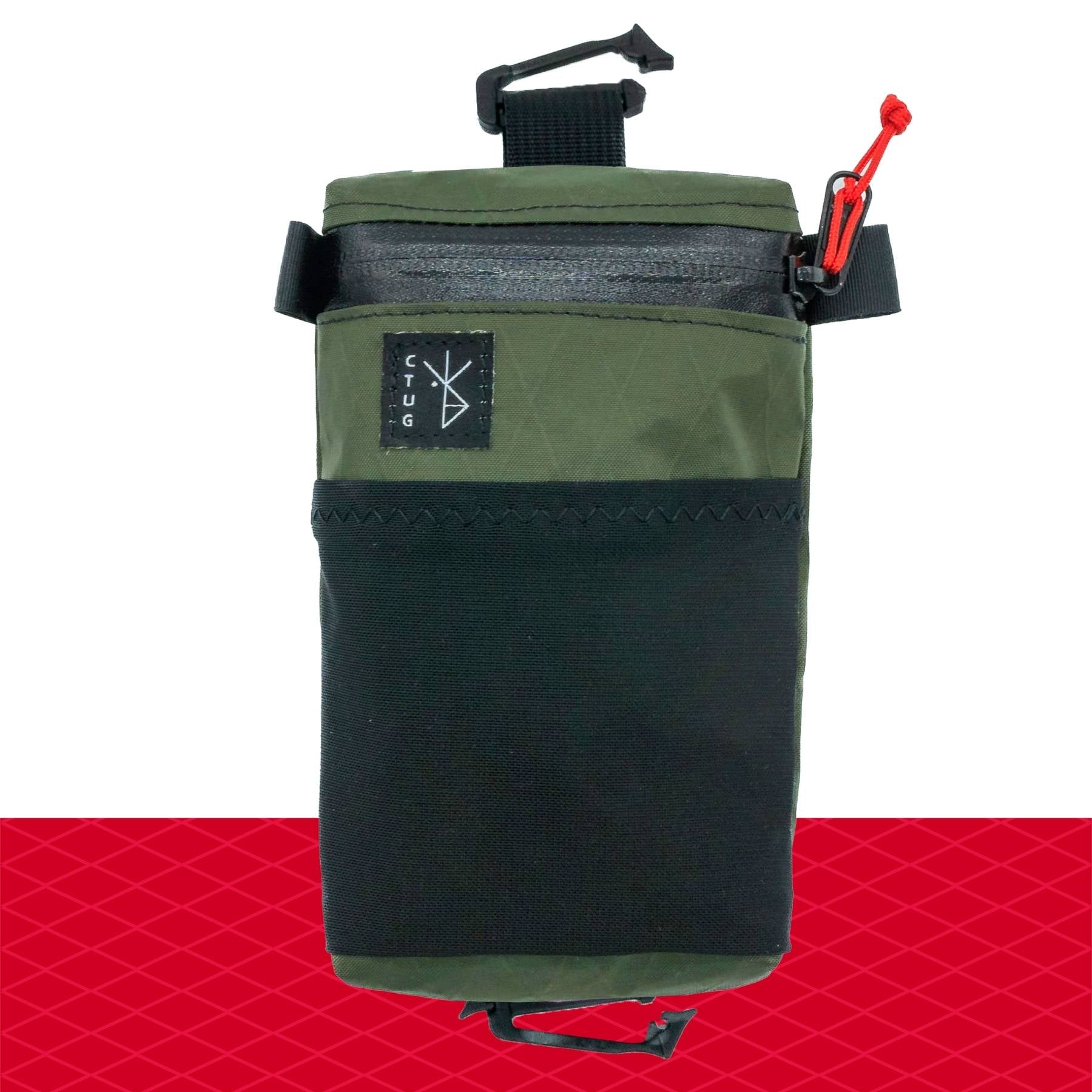 SHOULDER STRAP ZIPPER POCKET