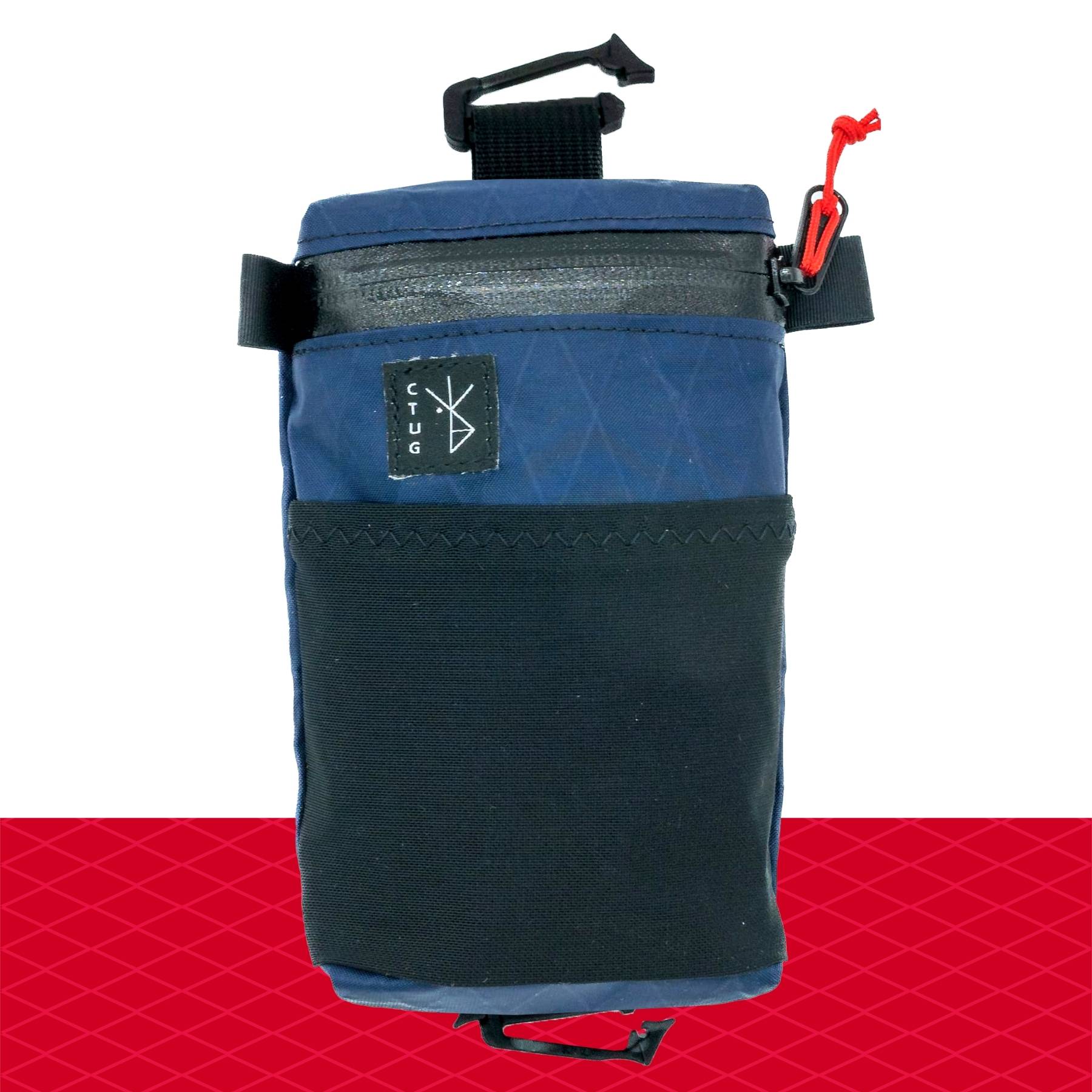 SHOULDER STRAP ZIPPER POCKET