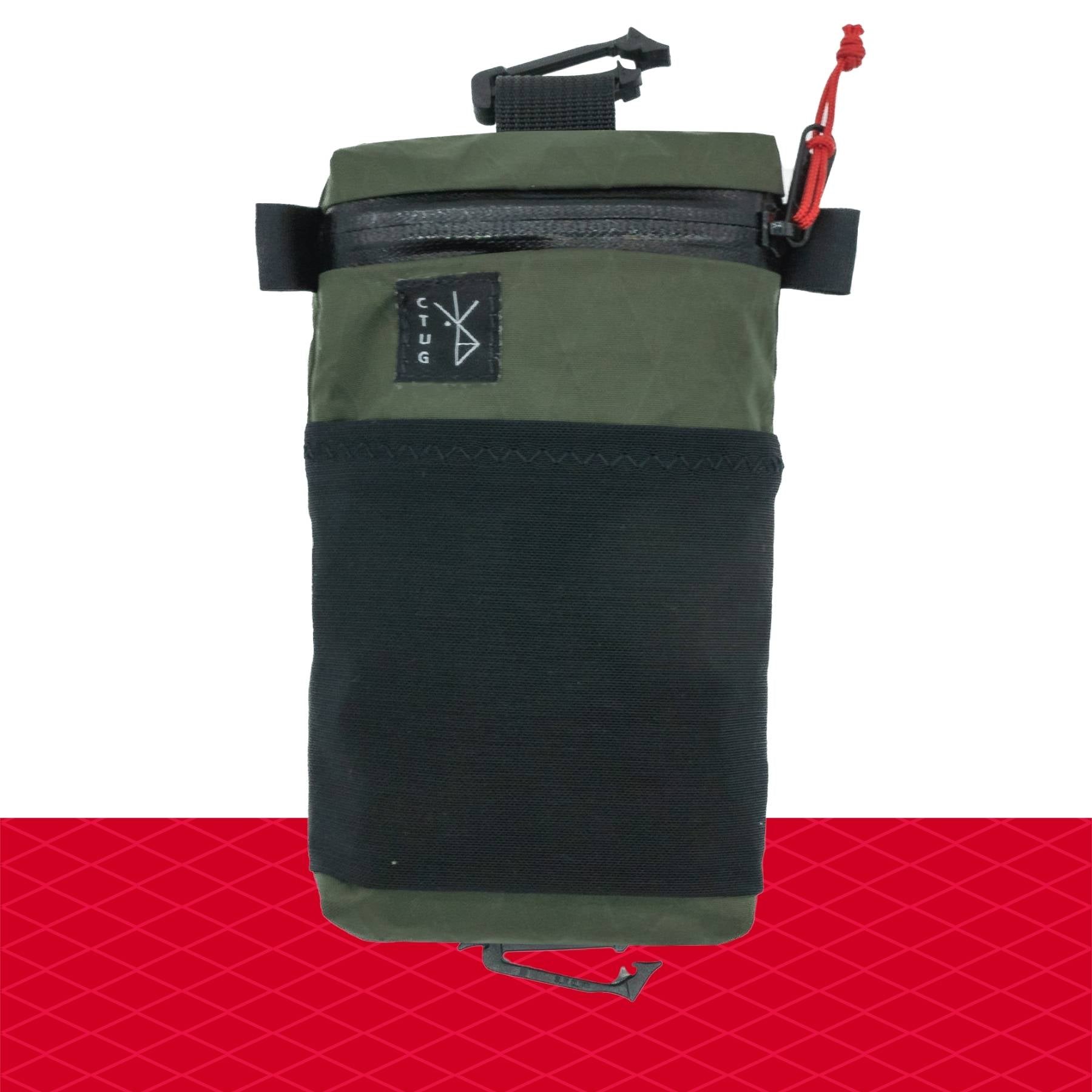 SHOULDER STRAP ZIPPER POCKET