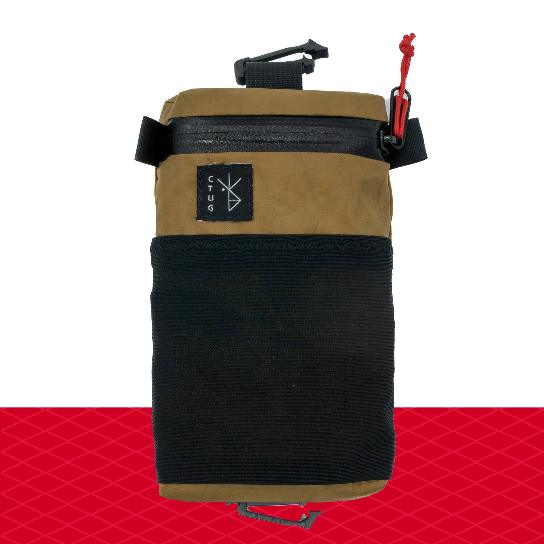 SHOULDER STRAP ZIPPER POCKET