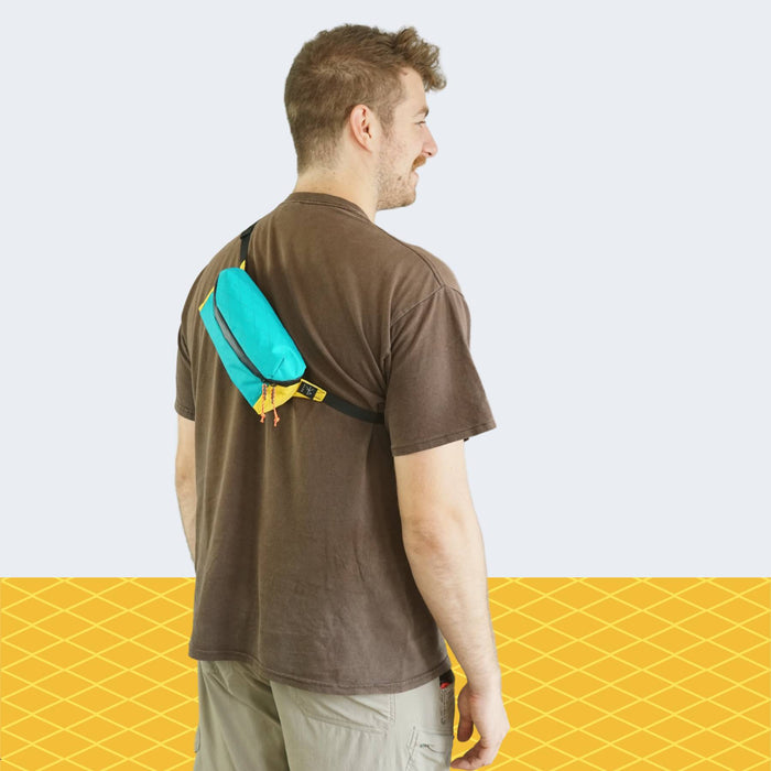 Buy Waist Bag Multi-pocket Fishing Gear Storage Bag Yellow in