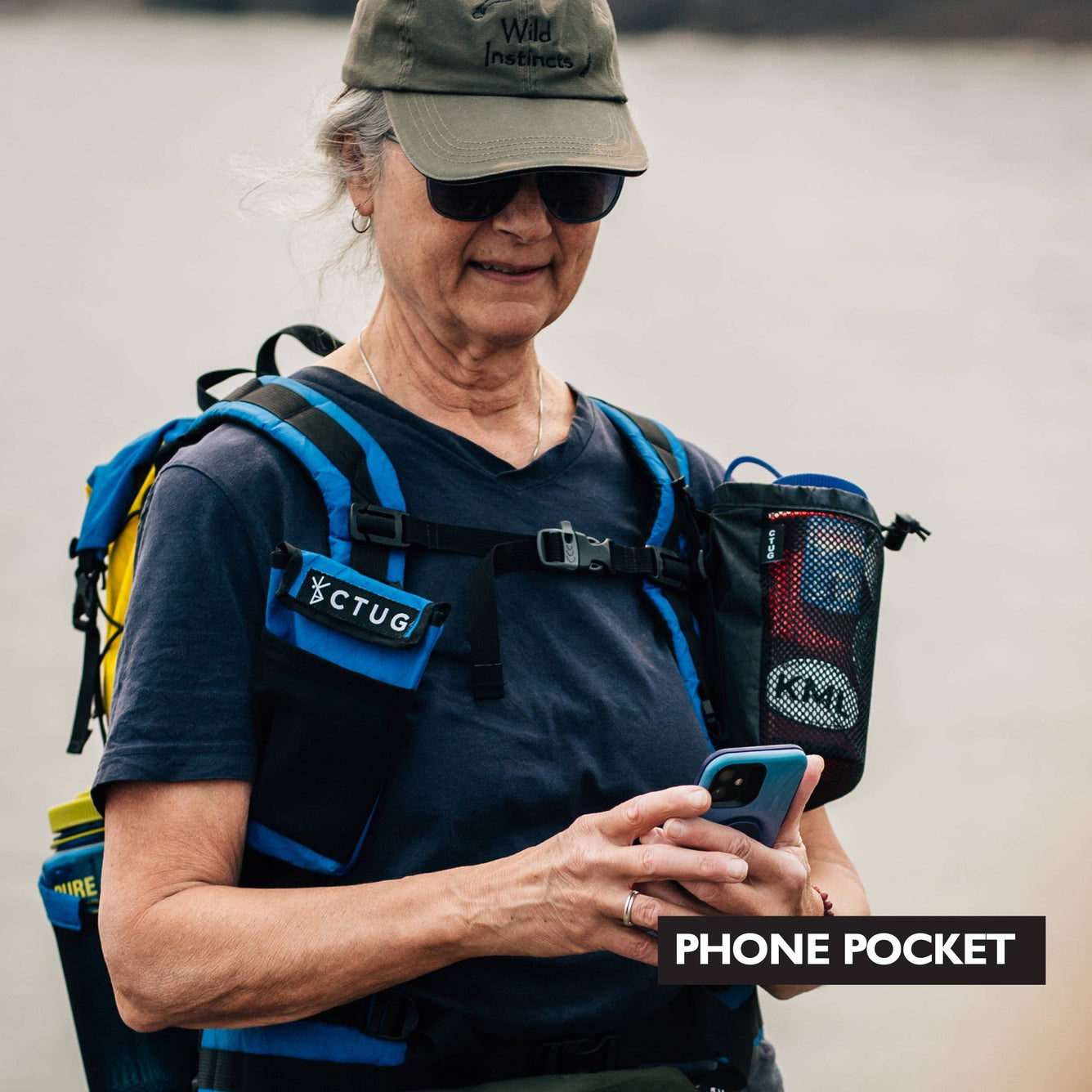 Convenient Backpack Phone Holders for Hands-Free Ease