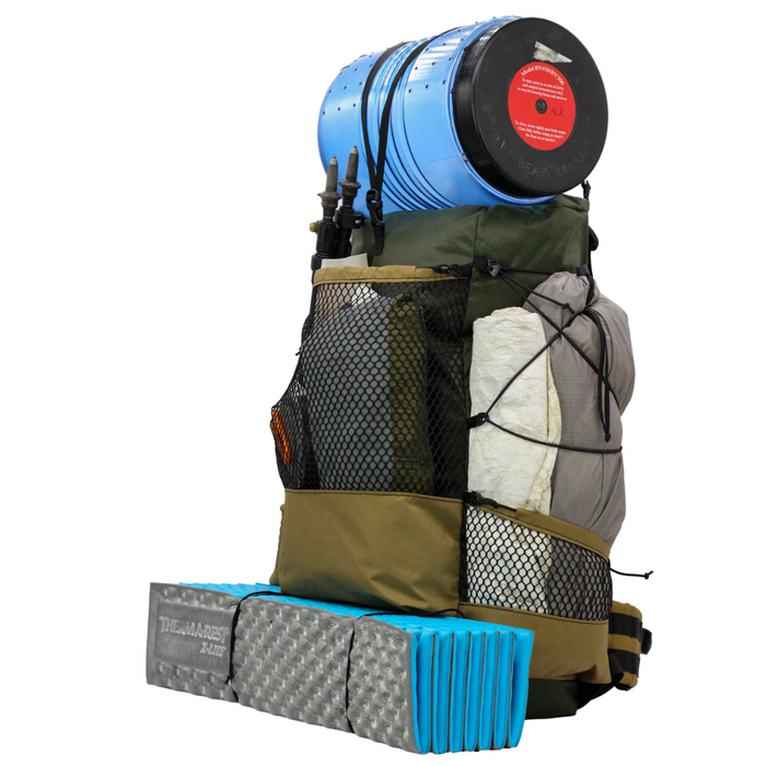 allintitle hiking backpack bags LibSkyln 70L/100L Camping with Rain Cover, Expandable Large Military Tactical Backpack, Waterproof Molle Racksack Travel Backpacking Daypack for Climbing Trekking (Black) : Sports & Outdoors light hikes allintitle external frame hiking backpacks