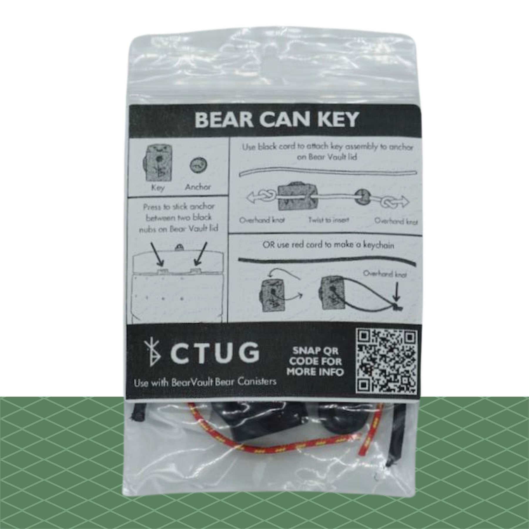 BEAR CAN KEY