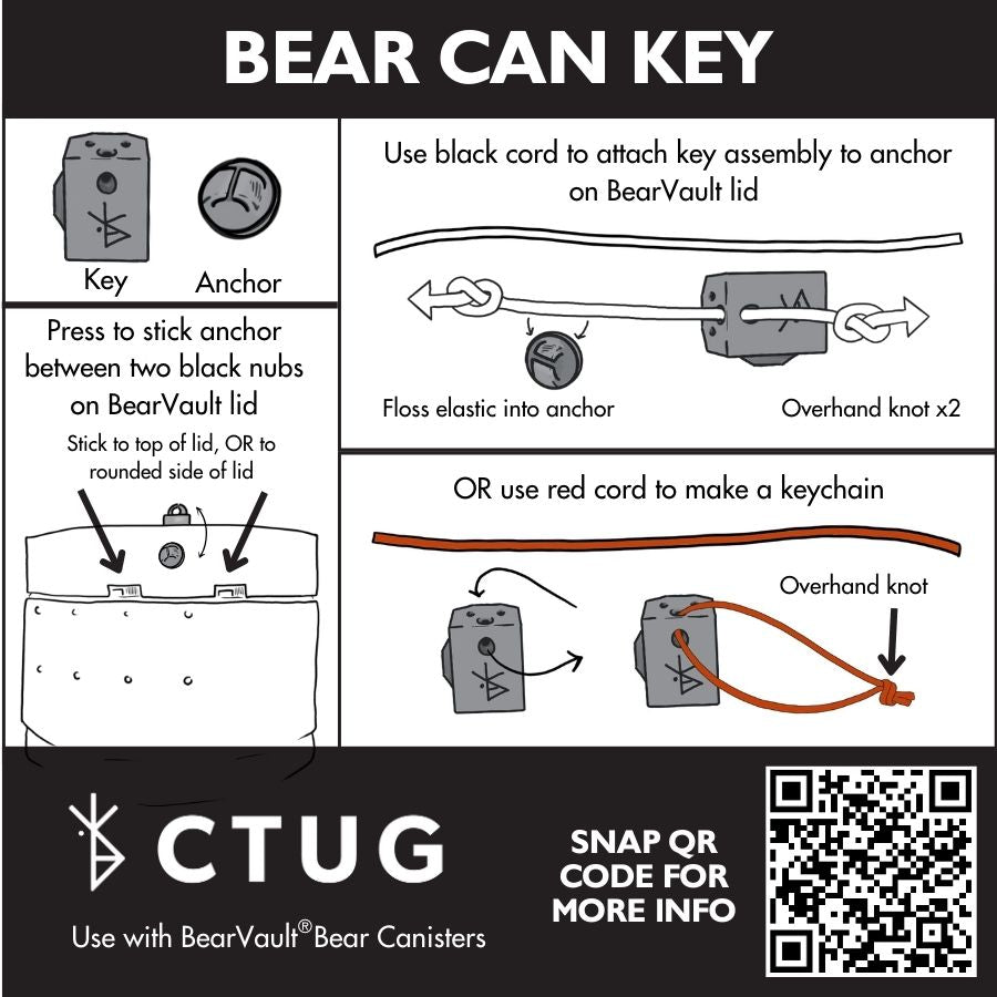 BEAR CAN KEY