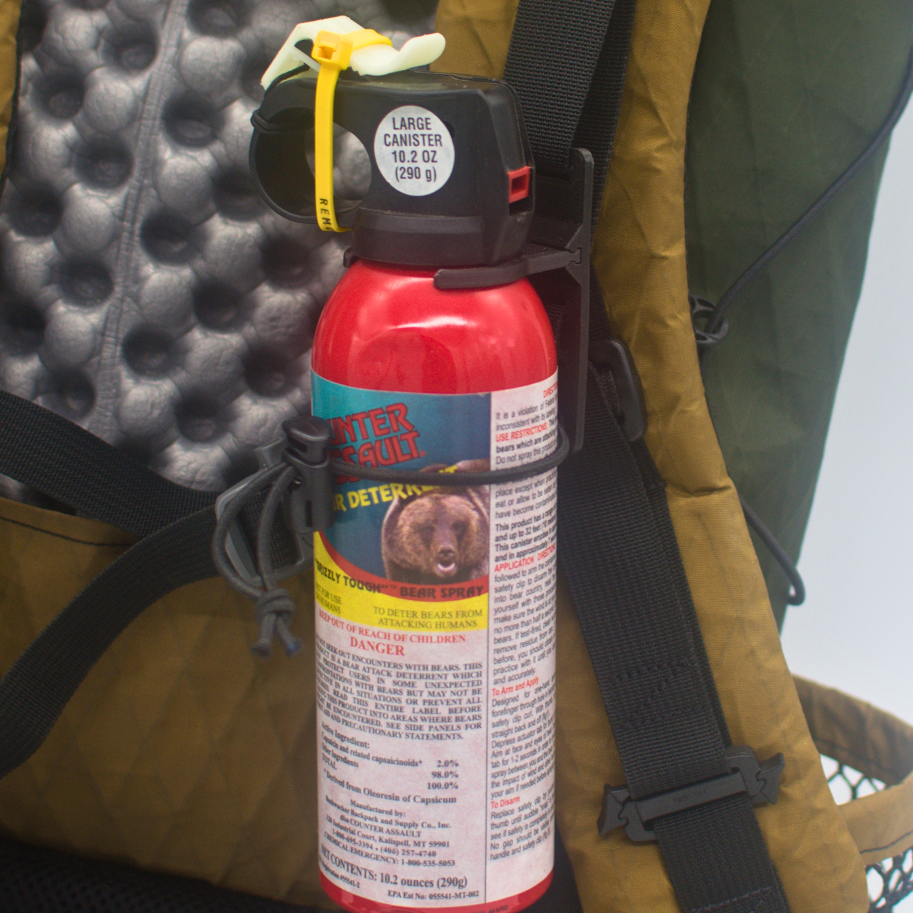 BEAR SPRAY HOLDER - PROTOTYPE