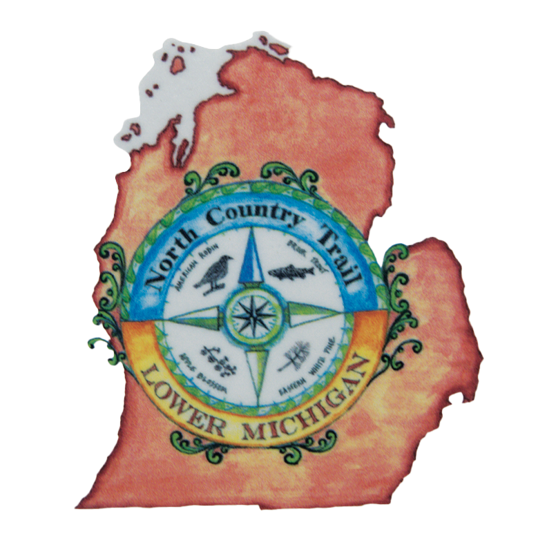Lower Michigan Sticker State Stickers