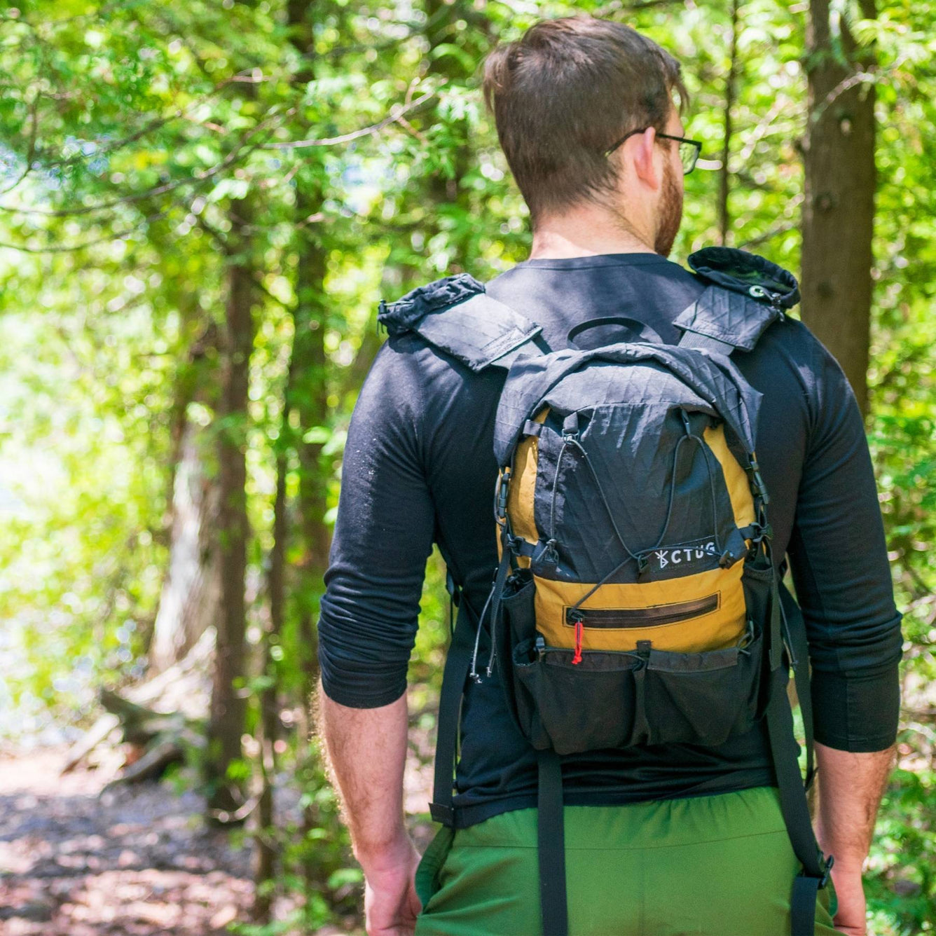 best 15l small hiking backpack CTUG-15 Fastpack: Ultralight Day Pack for Hiking