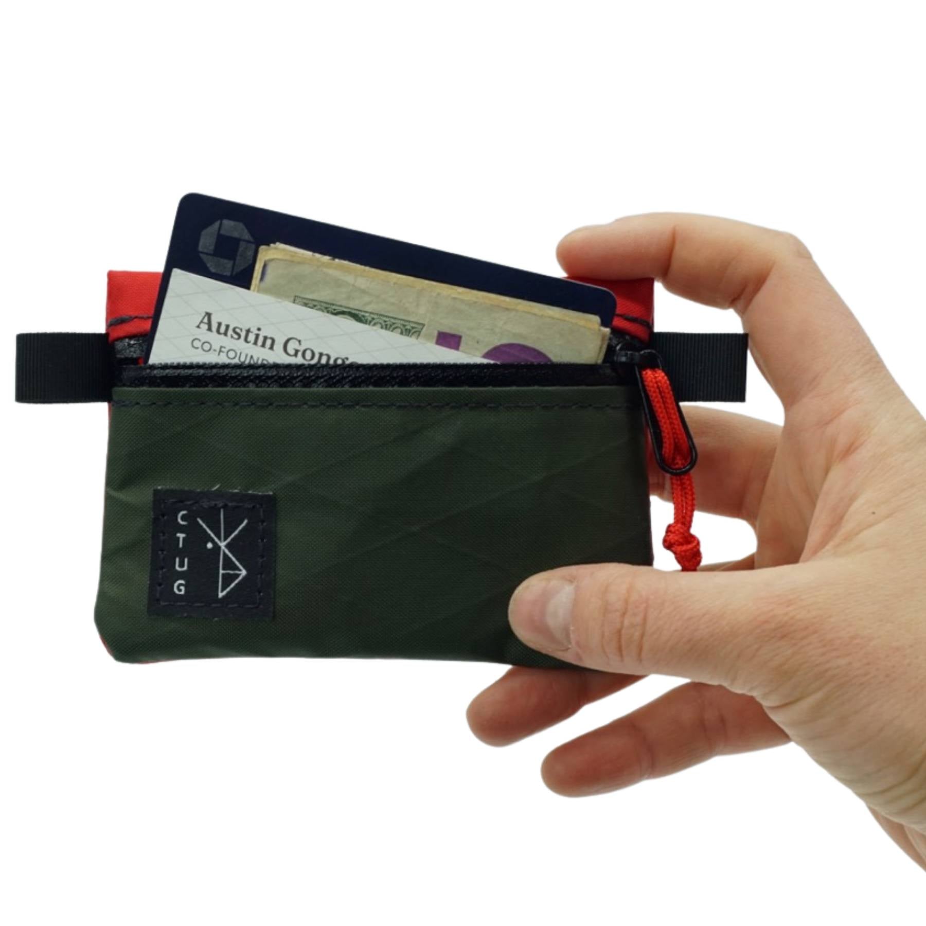 Mini Hand Wallet Top Quality Mini Zipper Wallets for Hikers - CTUG