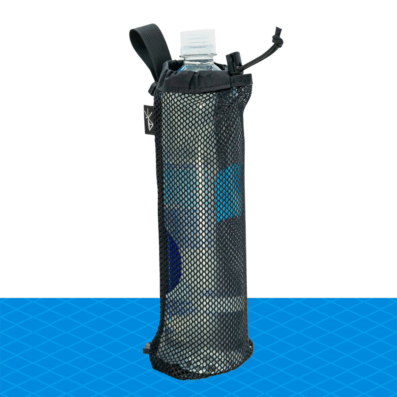 Water Bottle Sleeve - Attach to Any Backpack Strap